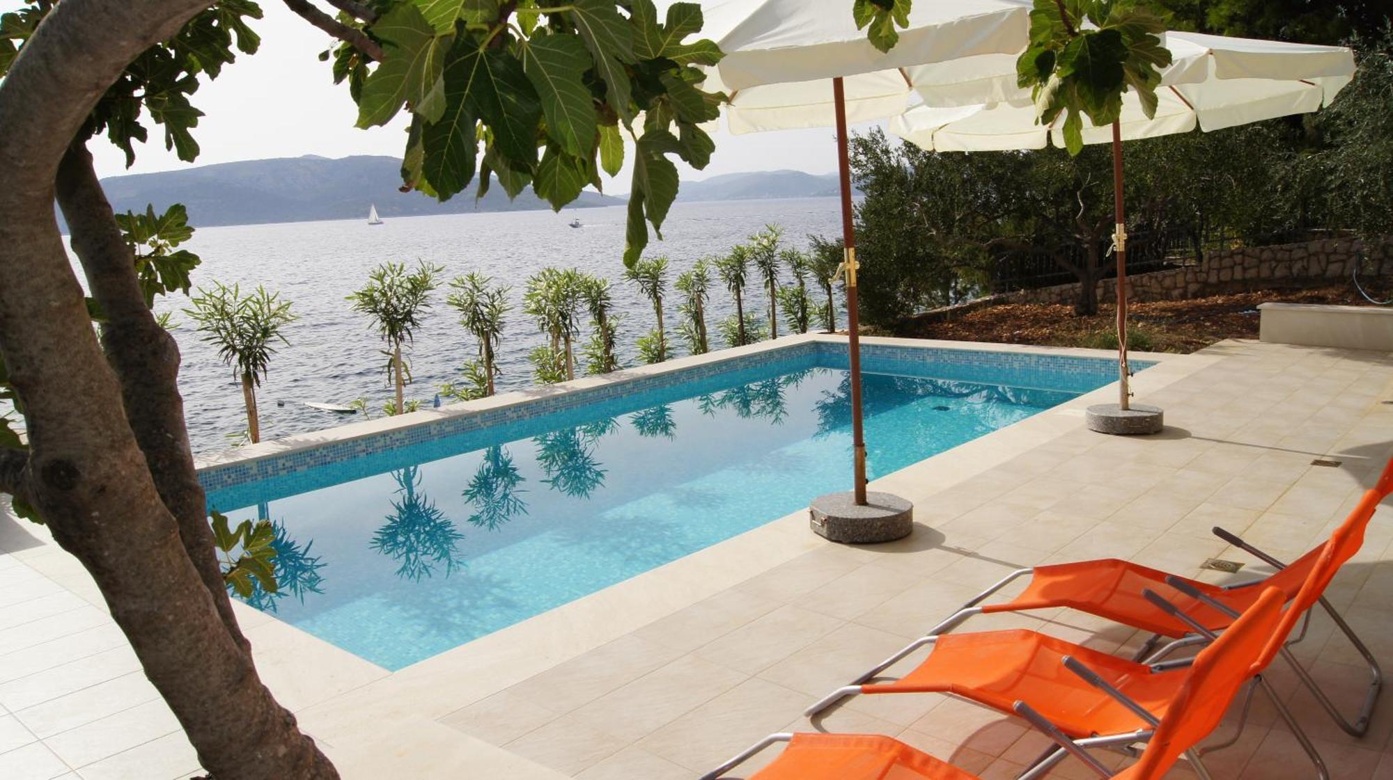 Apartments Niana With Heated Seawater Swimingpool Donji Okrug  Buitenkant foto